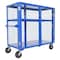 Vestil 2000 lb Capacity, 33 W x 64.5625 L x 61.625 H, 2 Shelves SCW-XM-3060-BL - alternate 5